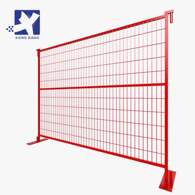 China Easily Assembled Cheap Price Outdoor Construction Site Fence Gate Canada Temporary Barrier for sale