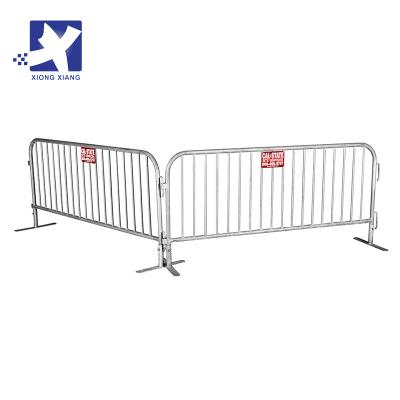 China Easily Assembled Factory Direct 1.1x2m Guardrail Construction Crowd Control Barrier Traffic Barrier for sale