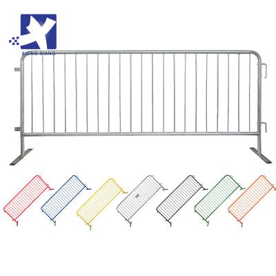 China Easily Assembled High Quality Galvanized Temporary Vehicle And Crowd Control Pedestrian Barrier Barriers for sale