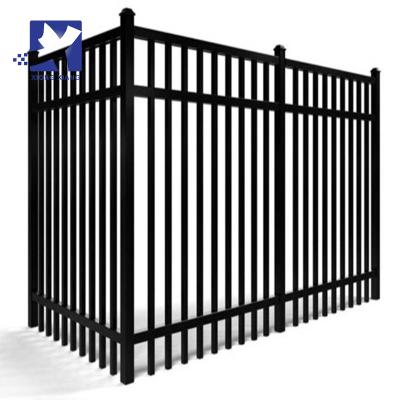 China High Quality Industrial Solid Fence Easily Assembled Metal Barrier Panels Steel Fence Panel Metal Designs for sale