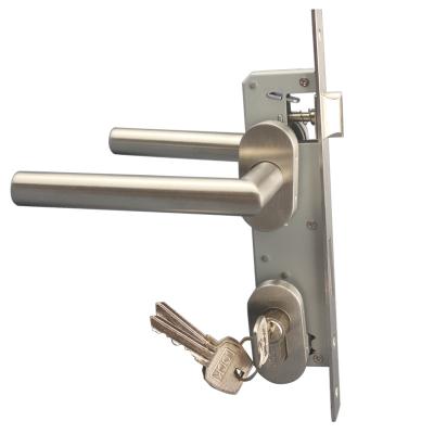 China Stainless steel 304 Wood/ Aluminum frame Narrow lock body door lock body 2085/ 3085/ 3585 Stainless steel 304 narrow door lock for sale