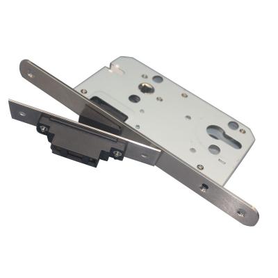 China Stianless steel 201 Popular European Stainless steel 55/ 72 Magnetic door lock body for sale