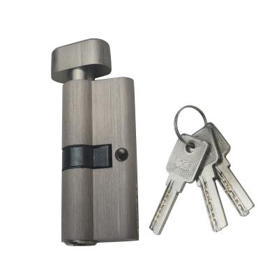 China Zinc& Brass Fair price Zinc tumbturn& Key Zinc door cylinder for sale