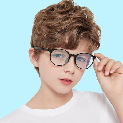 China Blue Light Blocking Glasses Shape TR Optical Frame For Children Aged 5 To 12 Boys High Quality Adjustable Girls Temples Blue Light Blocking Glasses for sale