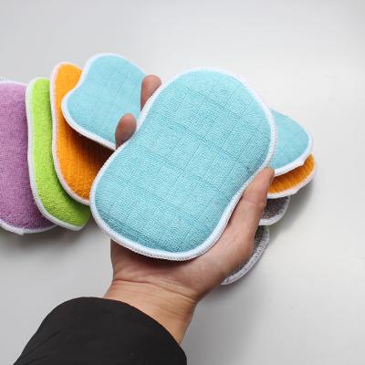 China Sustainable Universal Kitchen Dish Cleaning Scrub Scrubbing Sponges for sale