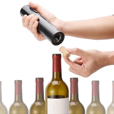 China Viable Stainless Steel Electric Wine Opener, Automatic Electric Wine Bottle Corkscrew Opener with Foil Cutter, Rechargeable for sale