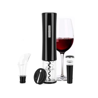 China Sustainable Maker Electric Automatic Wine Opener , Battery Operated Wine Bottle Opener With Foil Cutter for sale