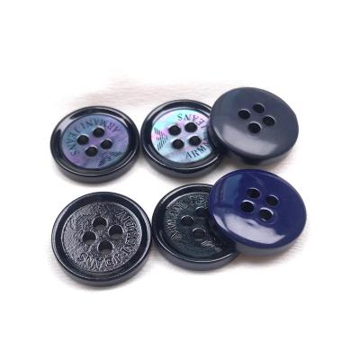 China Hot Selling Eco-friendly Sustainable Resin Plastic Buckle Eco-friendly Customized Buttons Accessories For Dress for sale