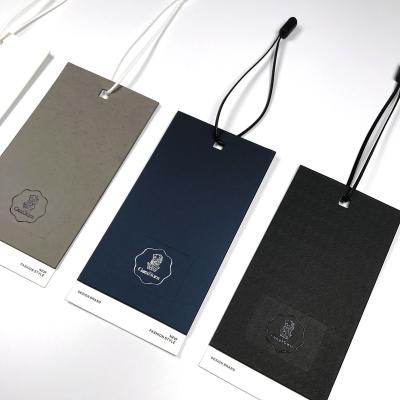 China New Printed Style OEM Service Eco-friendly ODM Service Tags Hand Tag Label Paper Clothing for sale