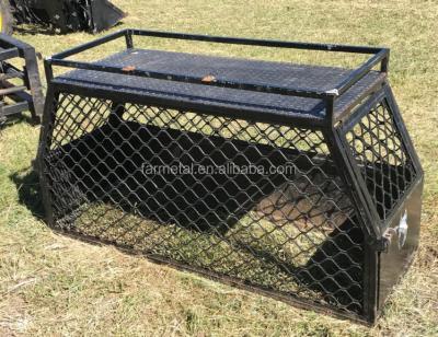 China Durable Hot Selling Large Animal Dog Cage Outdoor Metal Aluminum Metal Aluminum Heavy Duty Gullwing Iron Galvanized Steel for sale