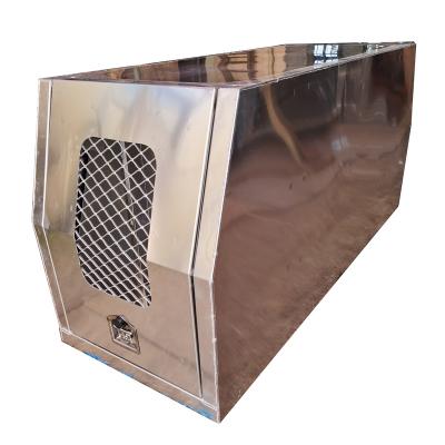 China 2020 Hot Selling Australia Sustainable Market Dog Cages UTE Canopy Box Lightweight Aluminum Half Dog Cage And Half Dog Cage for sale