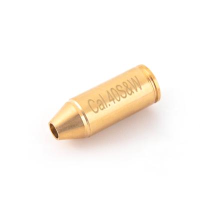 China .40S&W Brass Bore Sight Red Laser Boresighter Boresighter For Pistol .40 Laser Bore Sight 40s&w Boresighter for sale