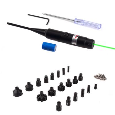 China Green Laser Boresighter Kit with Rechargeable Battery Fits .177 to .78 Caliber 12GA Universal Laser Bore Sight Boresight Bst-U-G-01 for sale