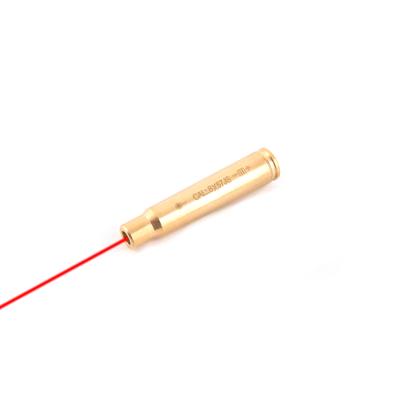 China Brass Gun 8x57JS Laser Bored Sight For Rifle Sight 8x57JS Laser Collimator for sale