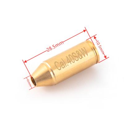 China S&W Laser Bore Sight Brass .40 Cal For Zero 40 Boresighter Laser Collimators for sale