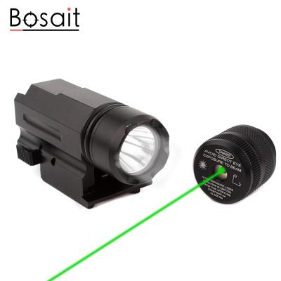 China Green Tactical Flashlight Laser Sight Interchangeable Glock Pistol Sight For Firearms 20mm Rail Bst-12-G for sale