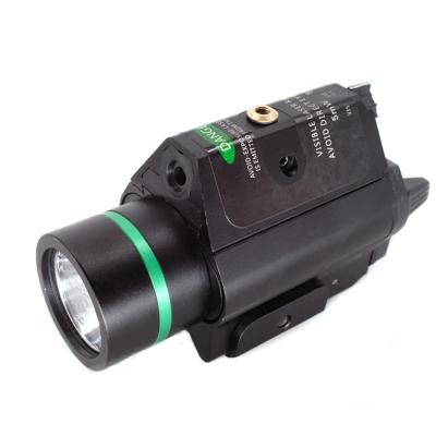 China Tactical Combo LED Flashlight And Green Laser Sight With Pressure Switch Bst-10-G for sale