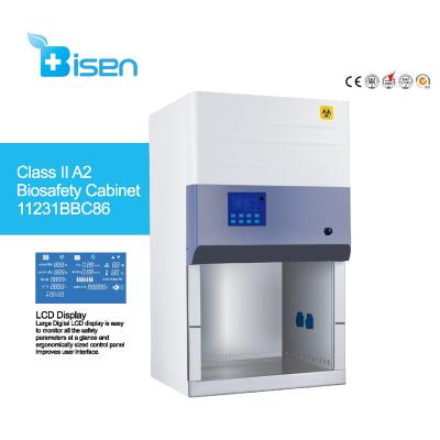 China Small Dimension BS-BSC-11231BBC86 A2 Class II Biological Safety Cabinet With Remote Control for sale