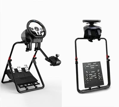 China ERGONOMIC Steering Wheel Stand for Logitech G923 G29 G920 Thrustmaster T500 RS Fanatec Force Feedback Gaming Wheel with Clutch Mount for sale