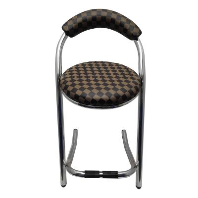 China Durable Customized American Style Fashion Metal Stools PU Bar Chair For Hair Salon Slot Gaming Chair for sale