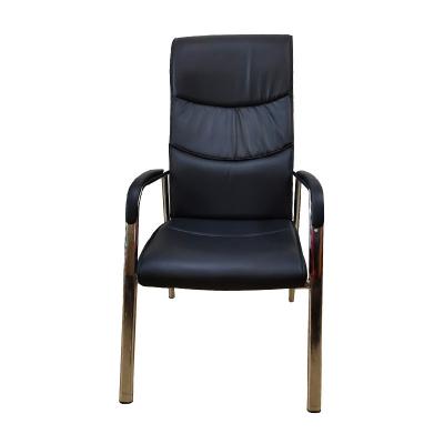 China Spot Office Furniture Manufacturer Adjustable (Height) High End PU Leather Back Bar Chairs Comfortable Office Chairs for sale