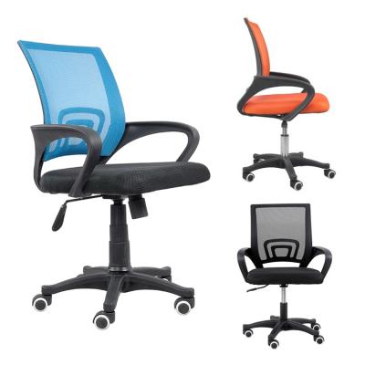 China Factory Wholesale Adjustable Mesh Fabric Computer Meeting Chairs (Height) Full Extendable Home Office Swivel Chairs With Wheels for sale