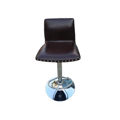 China Wholesale Contemporary Adjustable Modern PU Leather Bar Stools Bar Chair Seat Height Swivel Extra Bar Chair for sale