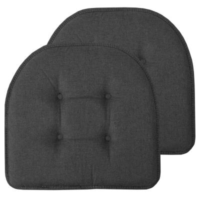 China Popular Amazon Hot Sale Anti Dust Mites Memory Foam Pads Modern Comfortable Tufted Kitchen Chair Cushion Floor Cushions for sale