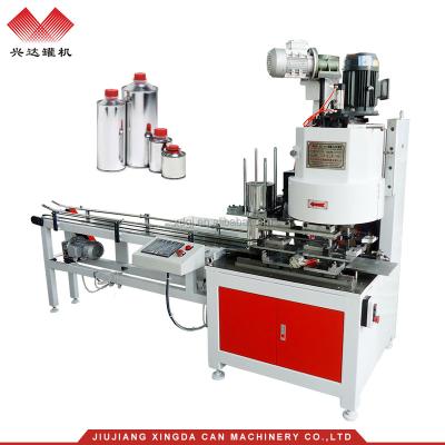 China Fully Automatic Beverage 1-5 Liter Round Can Making Line for sale