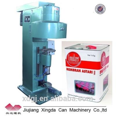 China Metal Forming Machine Q4A28 Large Rectangular Manual Tin Can Seaming Machine for sale