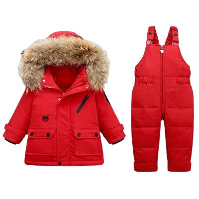 China Casual Children Kids Wear Hooded Coats&Outwears Toddler Baby Boys Clothes Winter Terno Sets For Kids for sale