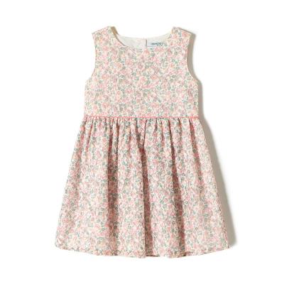 China Viable Toddler Baby Casual Party Kids Flower Hollow Out Floral Baby Dress Summer , Girls Latest Dresses for sale