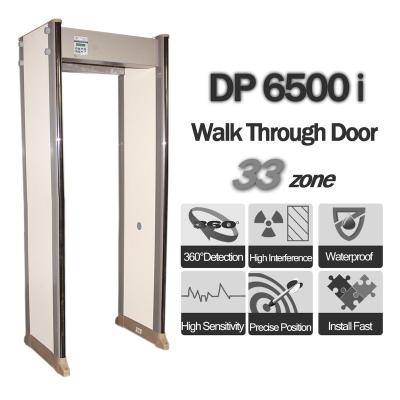 China Metal Detection 33 Zones Door Frame Metal Detector Cheap Price Walk Through Arch Door for sale