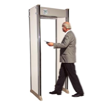 China Metal Detector Multizones Metal Detector Walk Through LCD Display Door Portable Use Full Body Scanner, Guns and Weapons Detector for sale