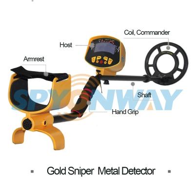 China 2015 New Model MD3010ii High Frequency Search Gold Ground Metal Detector, Professional Detector Metal Manufacturer Diameter 2mm for sale