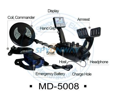 China Factory wholesale high quality deep underground gold metal detector md-5008 2mm diameter for sale