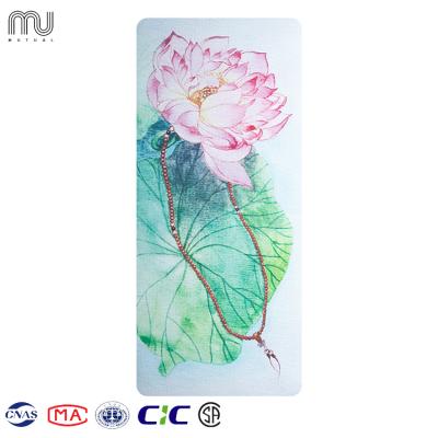 China Eco-Friendly Mutual Custom Design High Quality Wholesale Yoga Tape Mat Manufacturer Fashionable Yoga Mat for sale