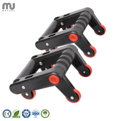 China Mute Home Abs Equipment Fitness Wheel Exerciser Use Abdominal Roller for Back Arm Belly Core Trainer Body Shape Training for sale