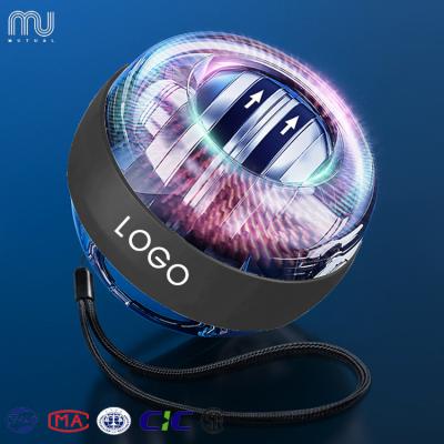 China Hi5 Automatic Start LED Power Ball Fitness Wrist Test Program Silent Working Portable Exercise Power Ball MUE220100520-10 for sale