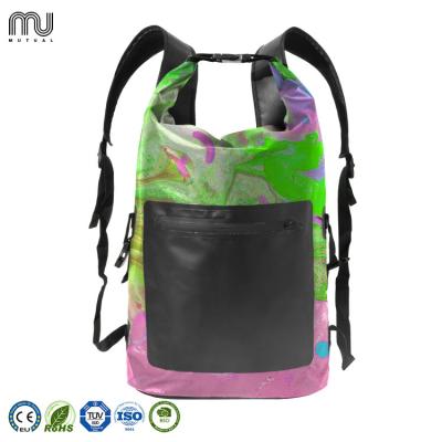 China Hot Selling High Quality Waterproof Accept Custom Log Printed Outdoor Rafting Dry Bag Camping Travel Swimming Rescue Waterproof Bag for sale