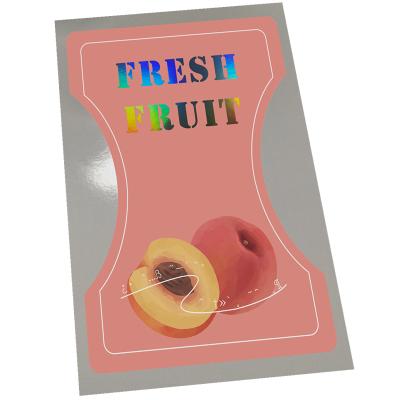 China Waterproof New Product Selling Fruit Pattern Custom Logo Stickers Waterproof Label Manufacturer for sale