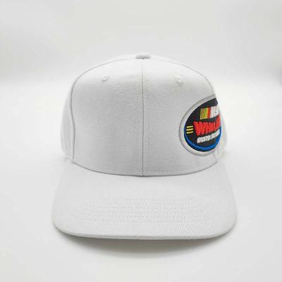 China Custom Outdoor Patch Logo Flat-Brimmed Hip-Hop Snapback Waterproof Hip Hop Cap For Men for sale