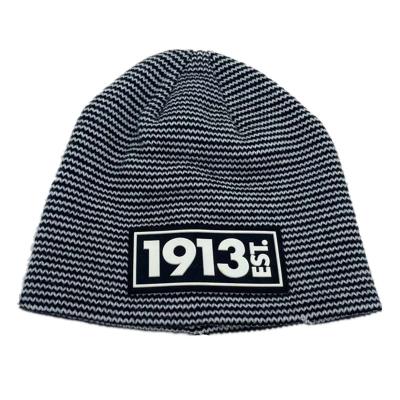 China JOINT wholesale cheap beanies with custom print jacquard logo for men and women for sale