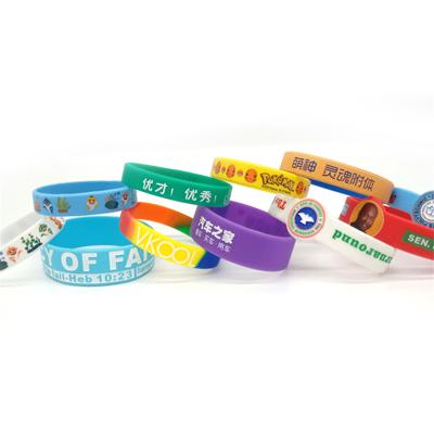 China Custom Birthday Discount Price Baller Band Silicone Wristband for sale