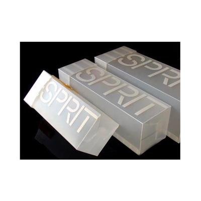 China Factory Wholesale Recyclable PP Plastic Box Packaging Small Box White Frosted PP Packaging Box for sale