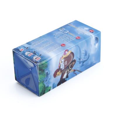 China High Quality Transparent Packaging Custom Recycled Materials Logo Printing For Baby Socks Cases PVC Plastic Box for sale