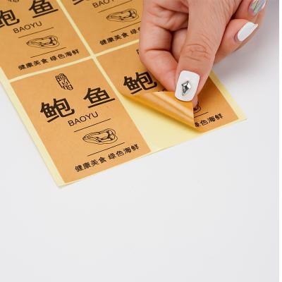 China Custom Customize Waterproof Label Stickers Personalized Logo PVC Label Sticker Sheets for sale