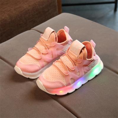 China Deodorization Deodorization Kid Shoes 2020 New Led Sneakers, Baby Kids Casual Cut Out Shoes for sale