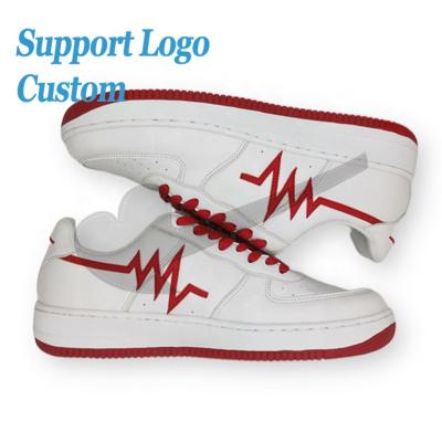 China Wholesale Custom Brands Logo Casual Sport Shoes White Running Shoes Famous Designer Fashion Trend Sneakers for sale