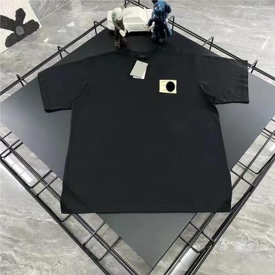 China Other Custom Made Custom Made Unisex Black T-shirt Screen Printing Color Screen Printing T-shirt Wholesale for sale